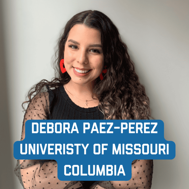 University of Missouri-Columbia: Debora Paez Perez 
dpbq6@umsystem.edu
Major: Nursing 