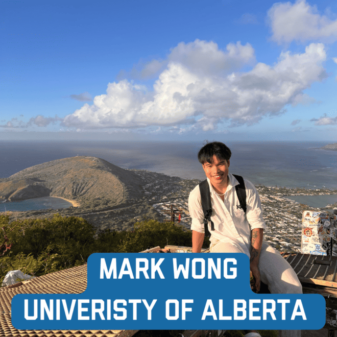 University of Alberta: Mark Wong
msw@ualberta.ca
Major: Pharmacology